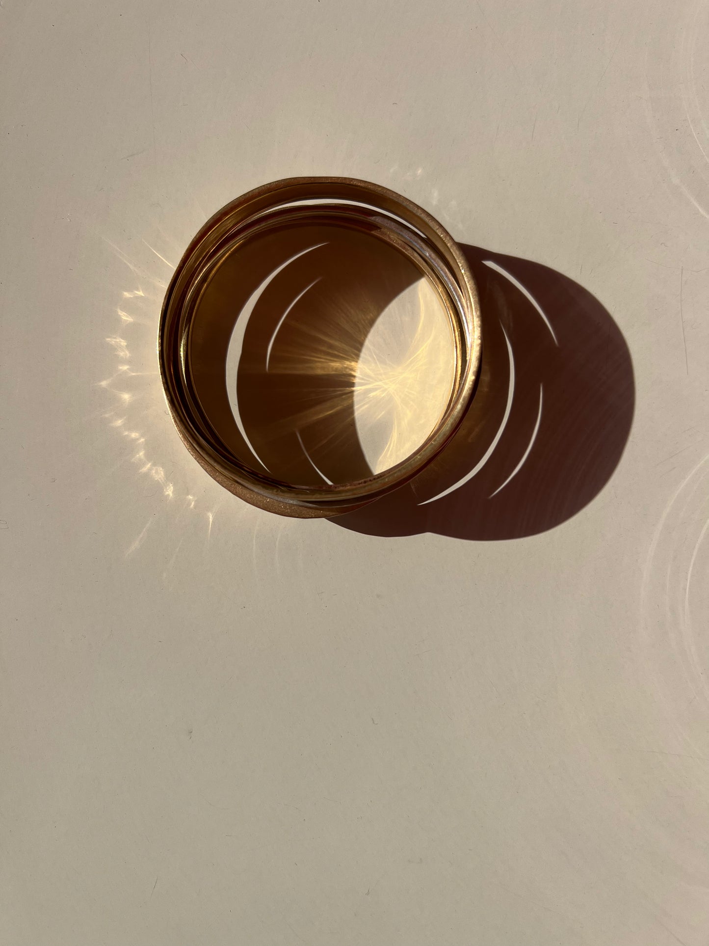 Thick Solid Gold Bangle
