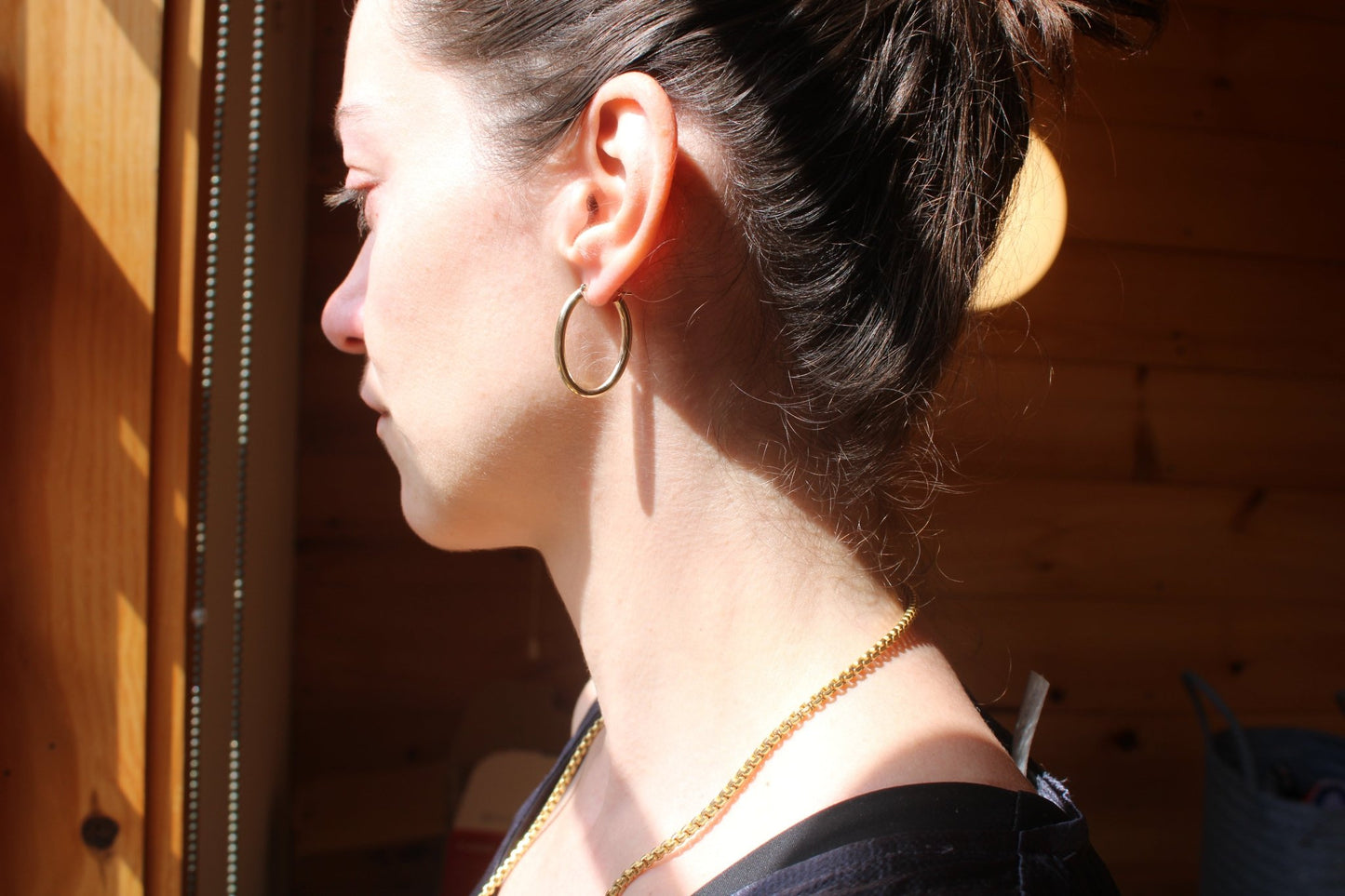 10k Oval Everyday Gold Hoops (set)