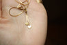 Vintage Solid 14k Yellow Gold Serpentine Chain with Hearts Pendant dunia simunovic jewelry