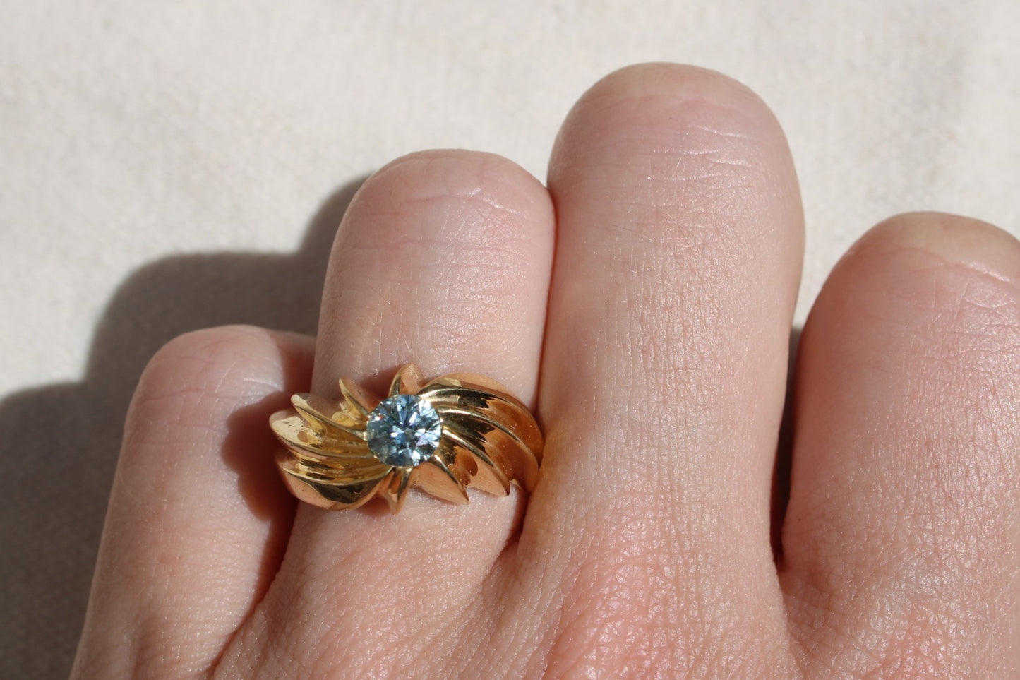 Future Heirloom Blue Diamond Ring