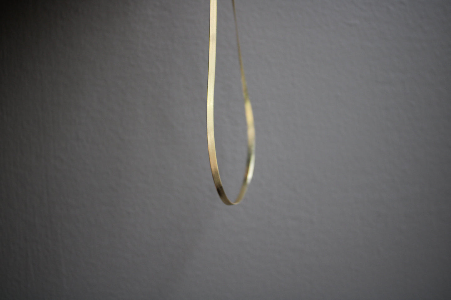 5mm 14k Solid Yellow Gold Herringbone Chain