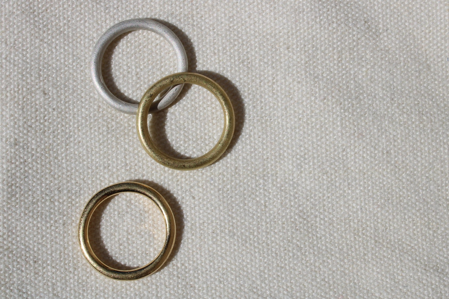 Everyday Full Round Gold Stacking Ring