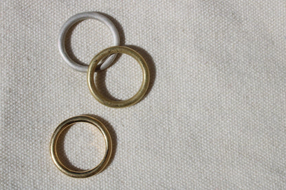 Everyday Full Round Gold Stacking Ring