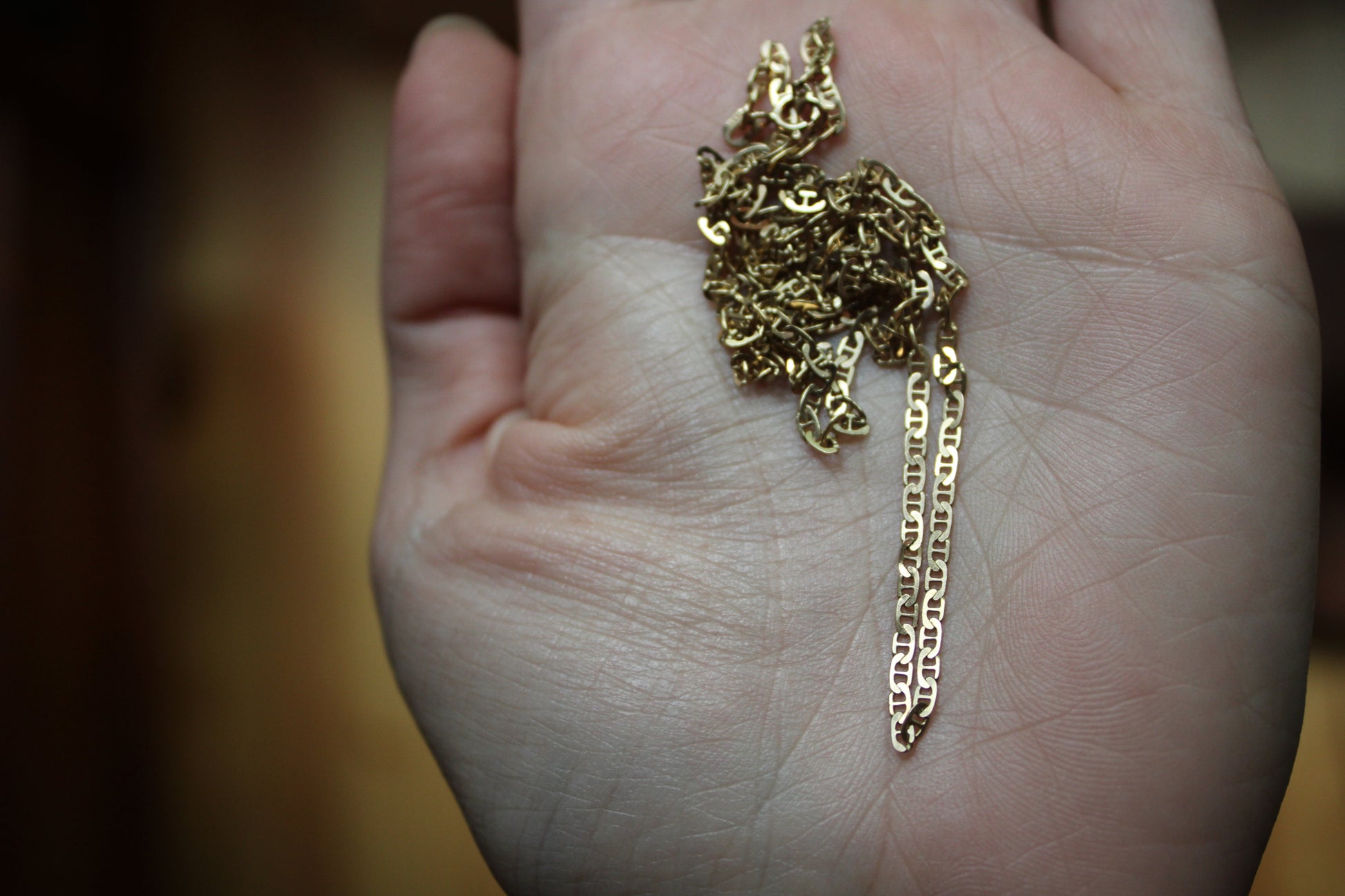 Vintage Solid Gold Mariner Chain | Vintage Italian Gold Chain dunia simunovic jewelry
