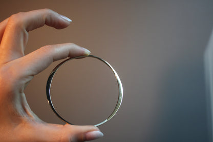 Solid Gold Mobius Everyday Bangle