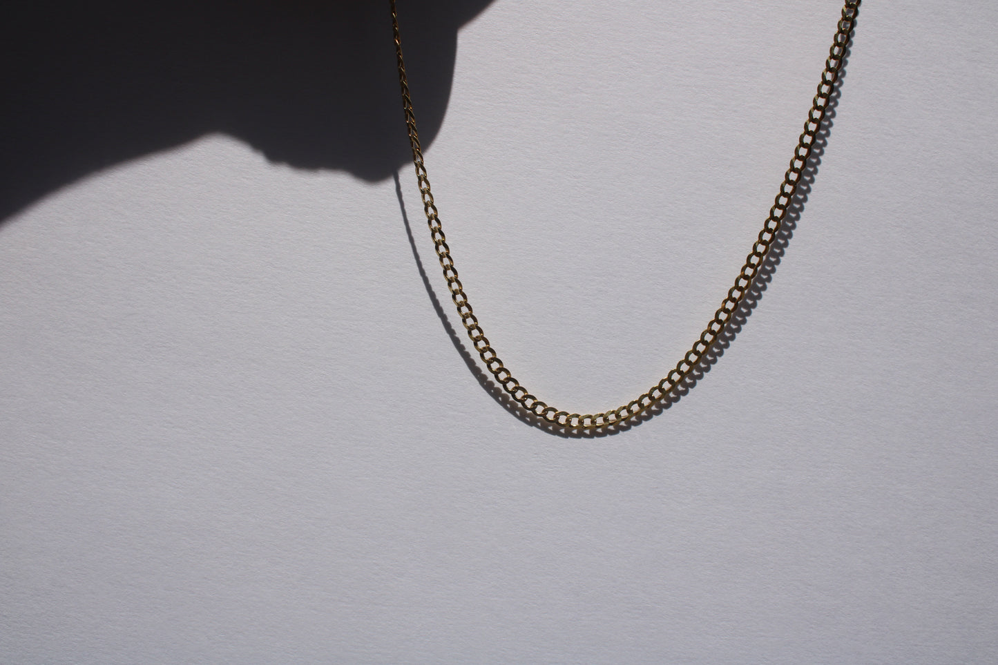 14k Yellow Gold Fancy Curb Link Cuban Chain