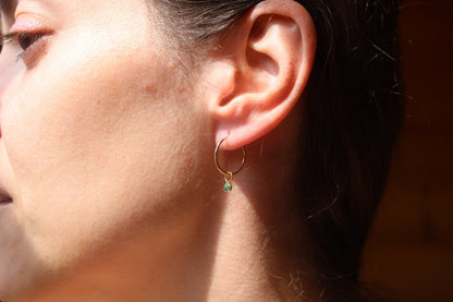 Everyday Infinity Gold Endless Hoops (15mm)