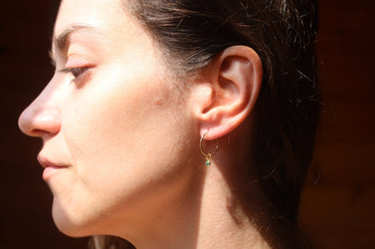 Everyday Infinity Gold Endless Hoops (15mm)