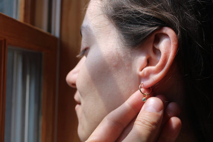Everyday Infinity Gold Endless Hoops (10mm)