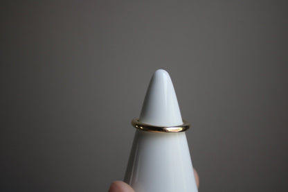 Everyday Full Round Gold Stacking Ring