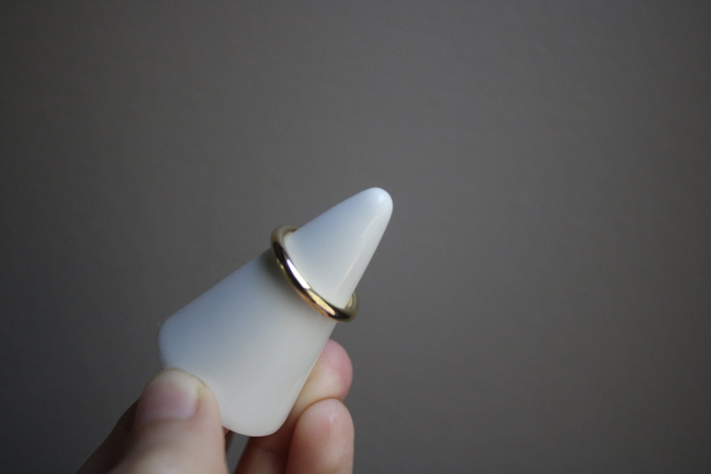 Everyday Full Round Gold Stacking Ring