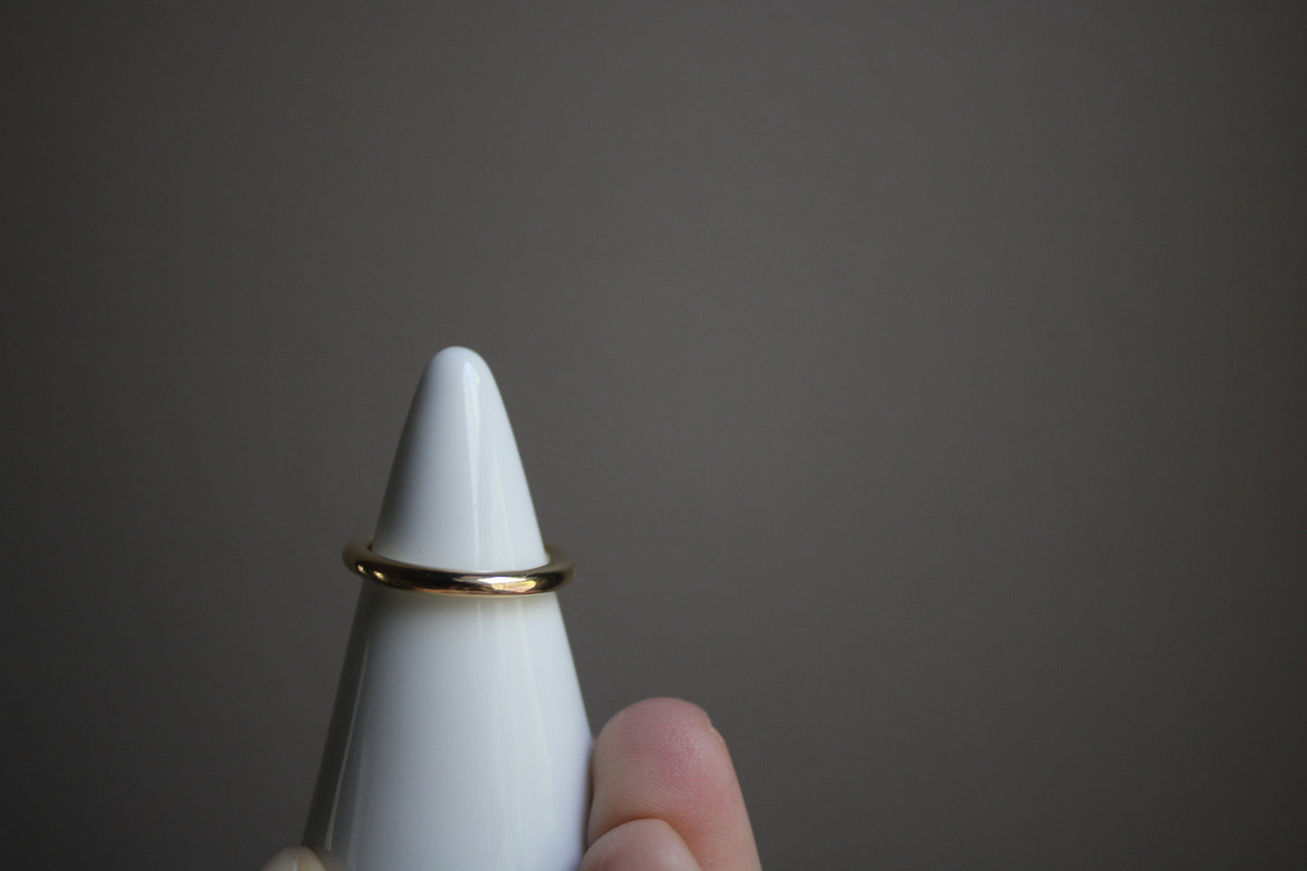 Everyday Full Round Gold Stacking Ring