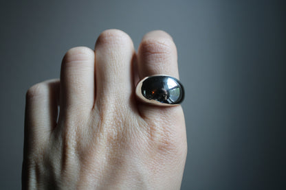 Solid Silver Mega Dome Ring