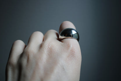 Solid Silver Mega Dome Ring
