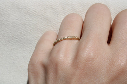 Everyday Gold Ring - dunia jewelry - vintage gold - recycled gold
