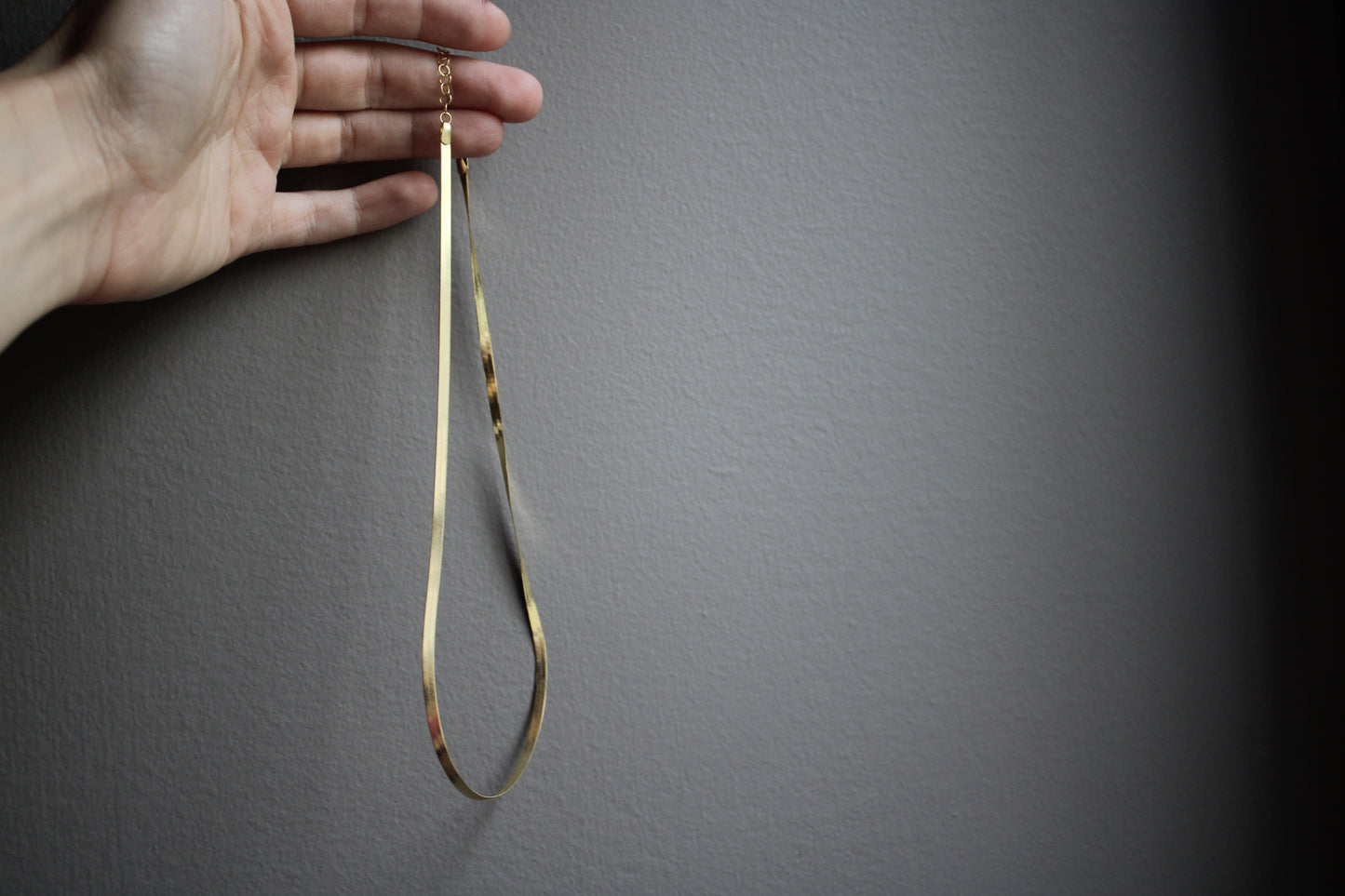 5mm 14k Solid Yellow Gold Herringbone Chain