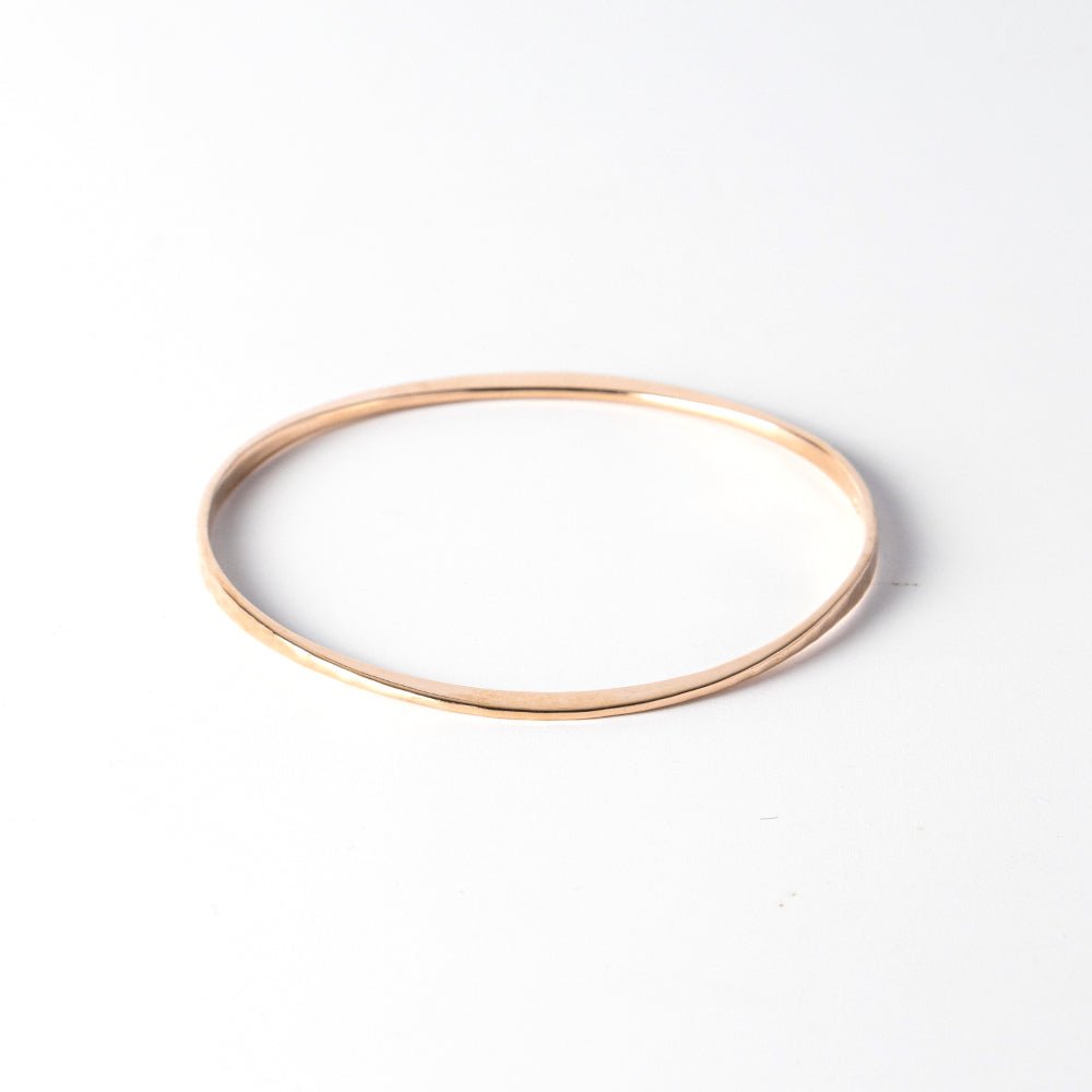 Solid Gold Bangle dunia simunovic jewelry