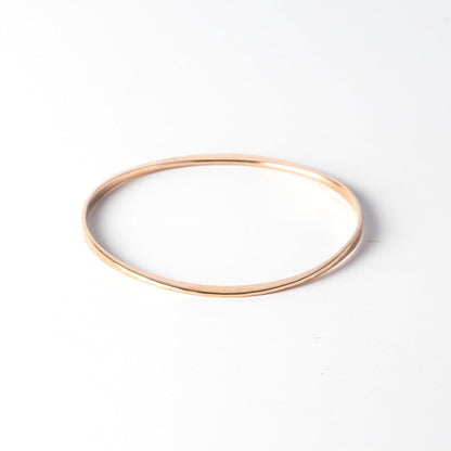 Solid Gold Bangle dunia simunovic jewelry
